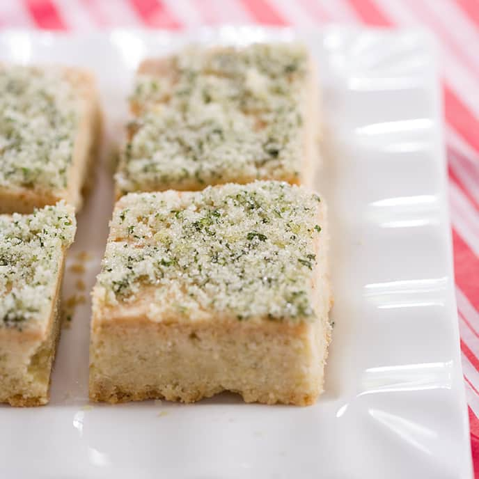 Mojito Shortbread