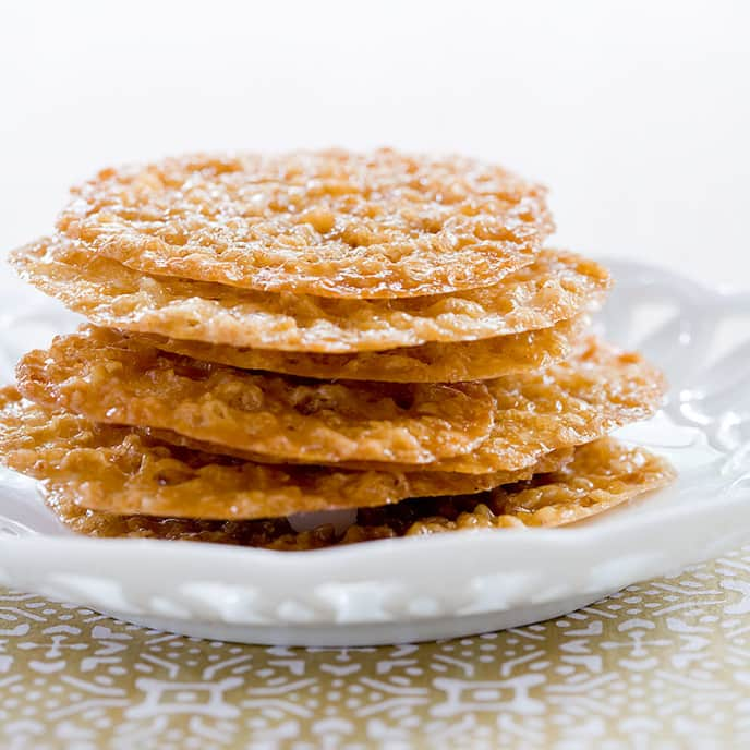 Oatmeal Lace Cookies