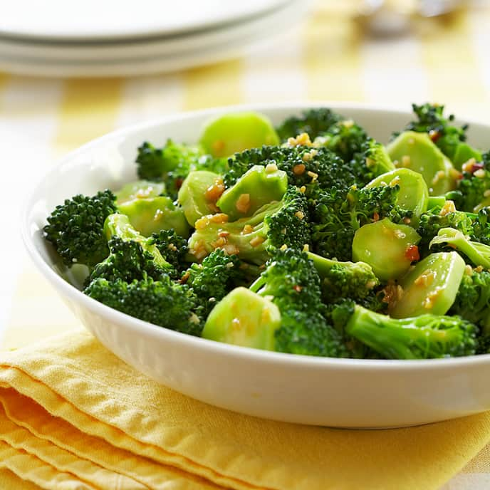 Stir-Fried Sesame Broccoli