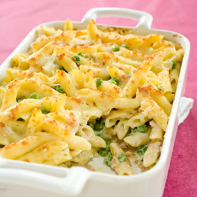 Baked Four-Cheese Pasta