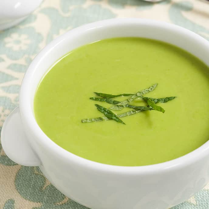 Creamy pea soup outlet