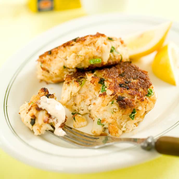Crab Cakes with Imperial Sauce America's Test Kitchen Recipe
