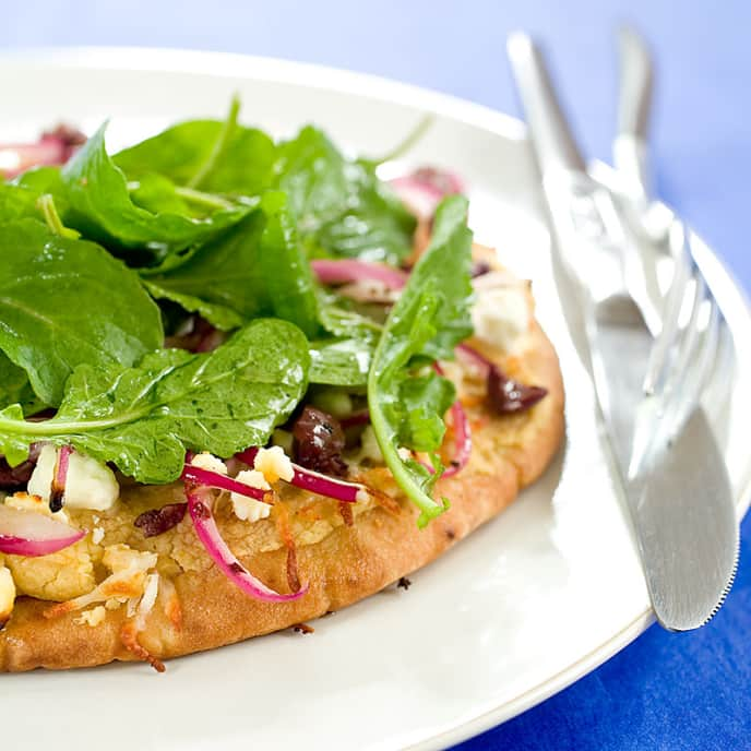 Greek Pita Pizzas