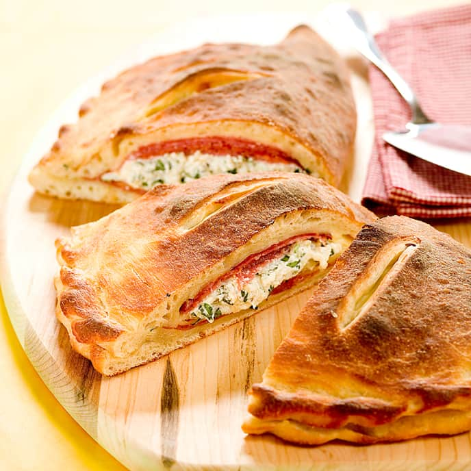 Three-Meat Calzone | America&amp;#39;s Test Kitchen Recipe