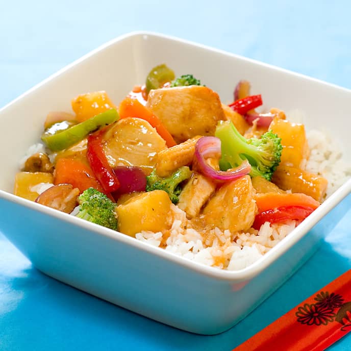 Sweet-and-Sour Stir-Fried Chicken