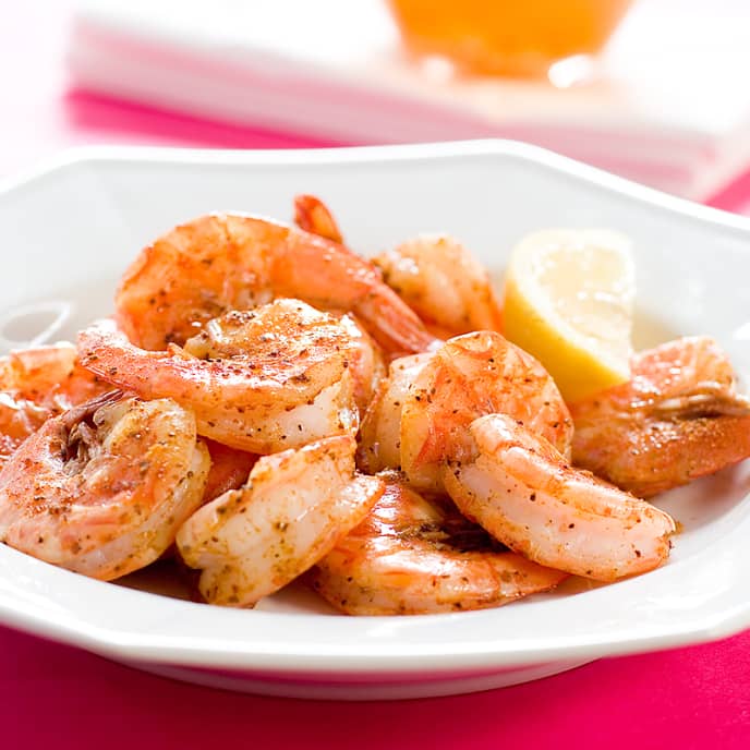 Beer-Steamed Shrimp with Garlic Butter