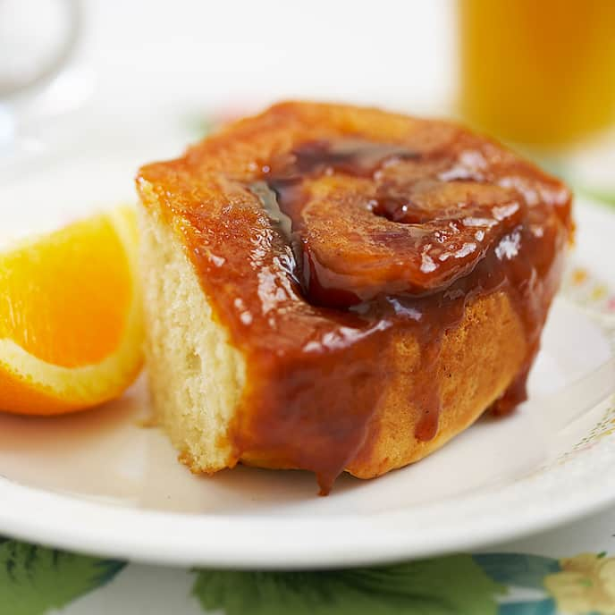 Tick Tock Orange Sticky Rolls