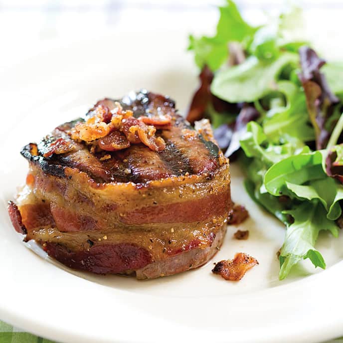 Grilled bacon wrapped filet mignon 2025