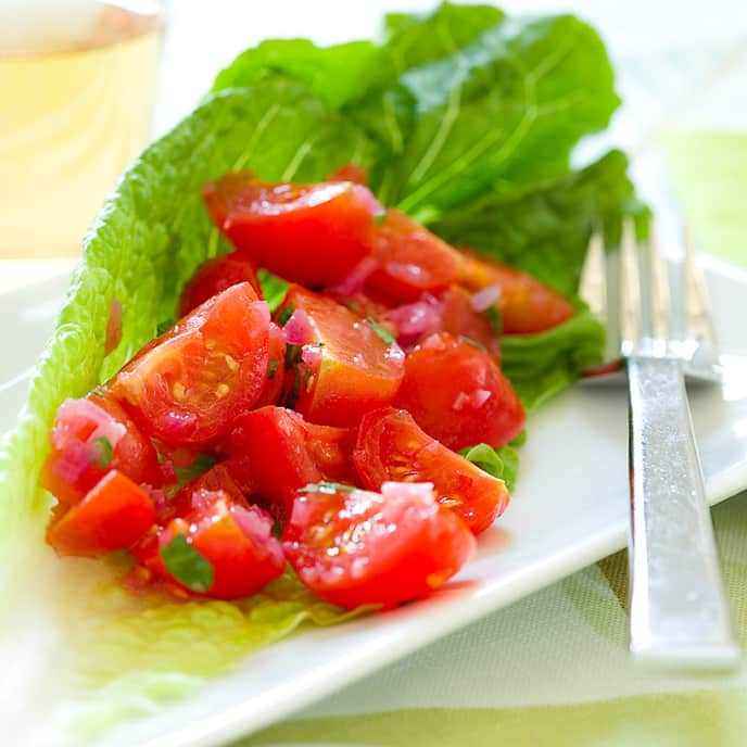 Cherry Tomato and Onion Salad