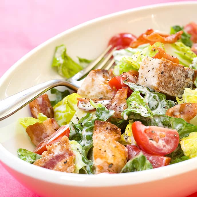 Cherry Tomato BLT Salad