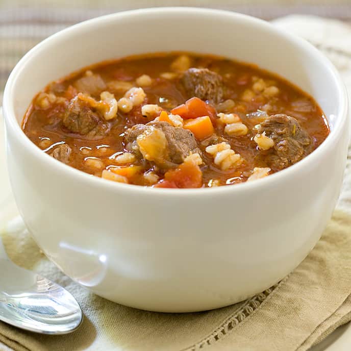 Beef Barley Soup Cook's Country Recipe
