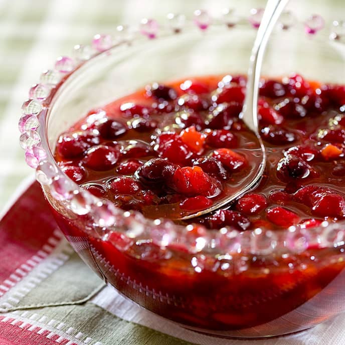 Apricot-Ginger Cranberry Sauce