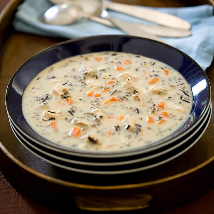 Creamy Turkey and Wild Rice Soup