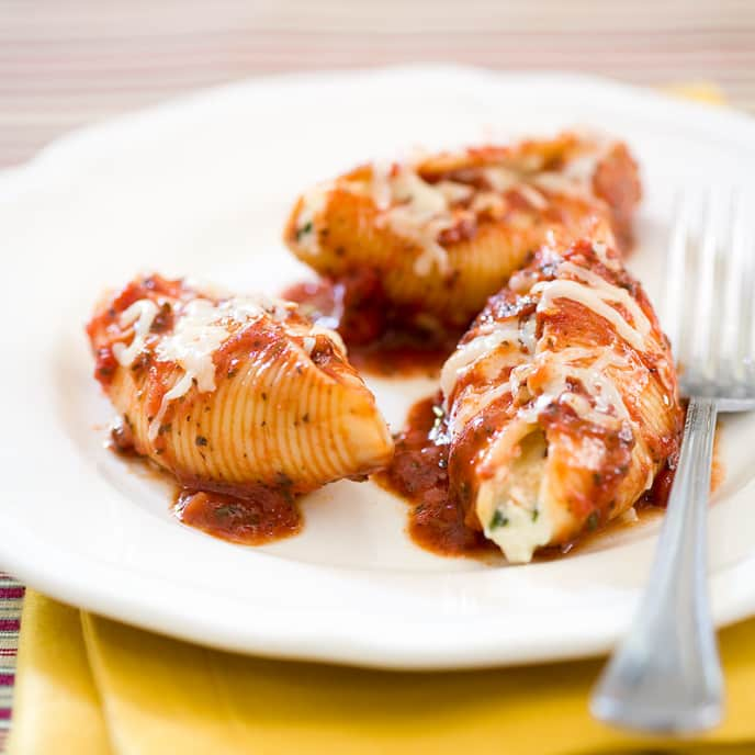 Make-Ahead Stuffed Shells