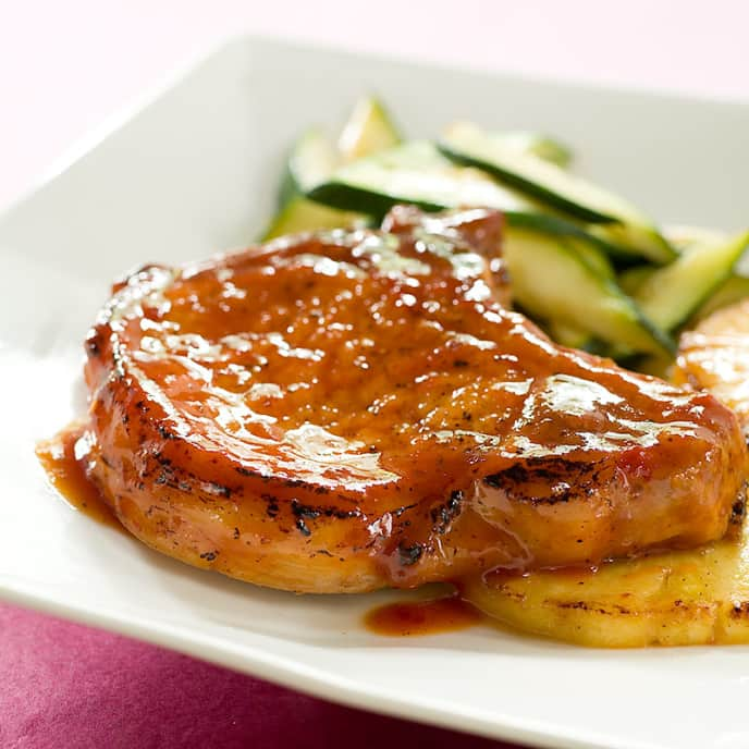 Sweet, Hot, and Sour Pork Chops