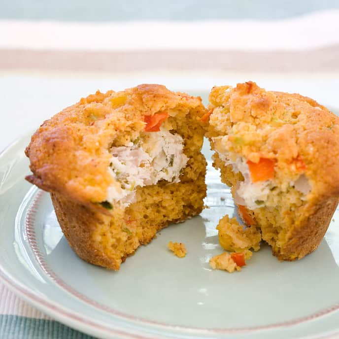 Southwestern Chili-Cheese Corn Muffins