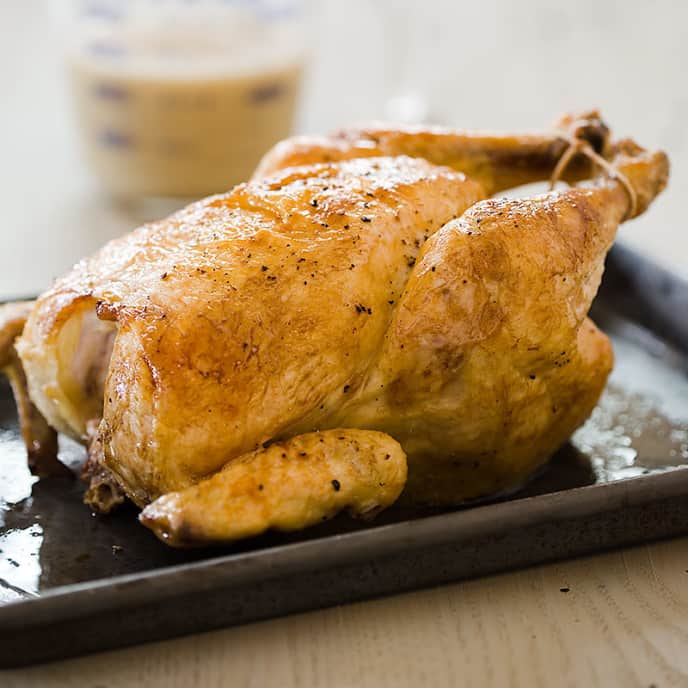 Garlic Roast Chicken | America's Test Kitchen Recipe