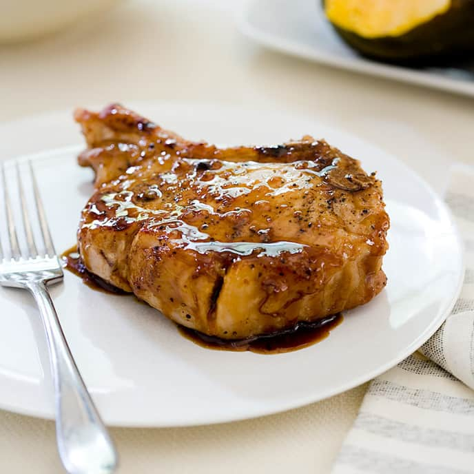 Sweet and Spicy Thick-Cut Pork Chops | America's Test Kitchen Recipe