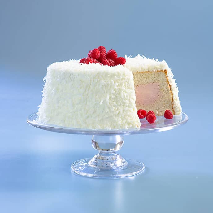 Raspberry Coconut Cloud Cake | Cook&#39;s Country