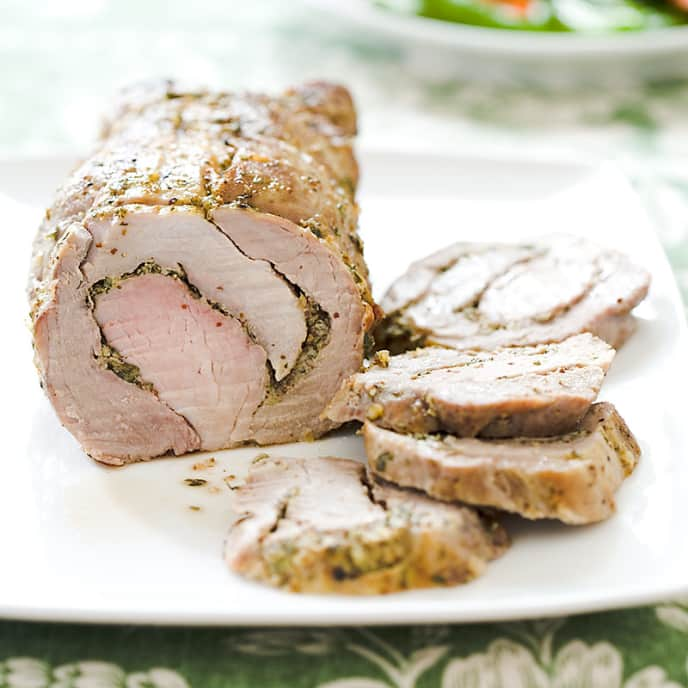 Herbed Roast Pork Tenderloin | America's Test Kitchen Recipe