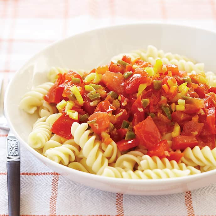 Triple-Chile Tomato Sauce