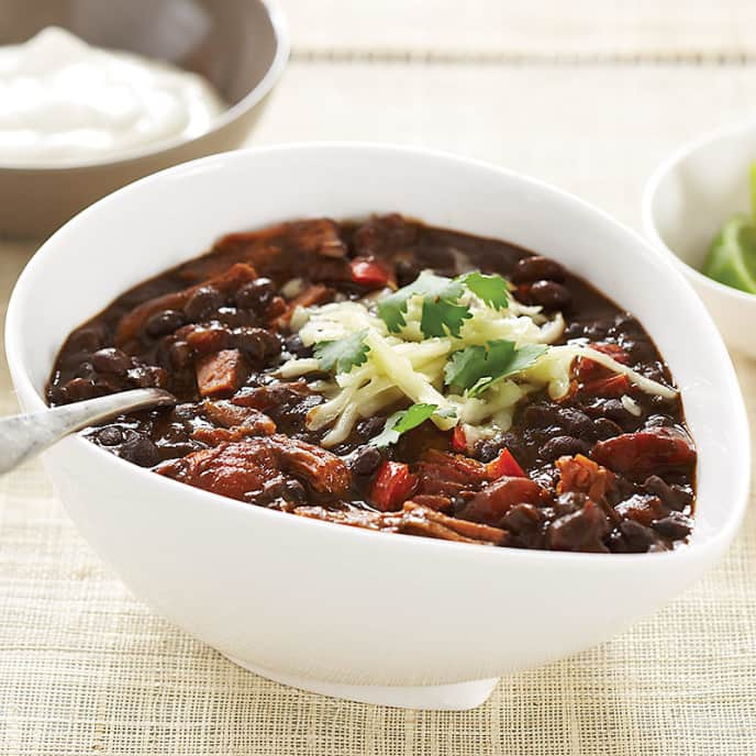 Slow-Cooker Black Bean Chili