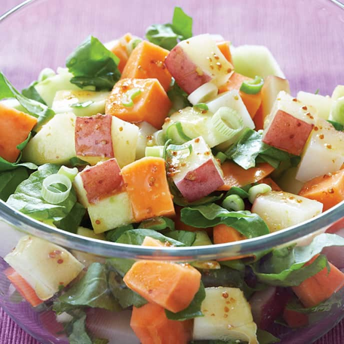 Sweet and Red Potato Salad