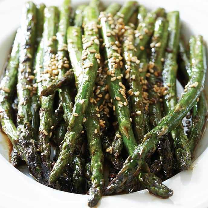 Grilled Sesame Asparagus