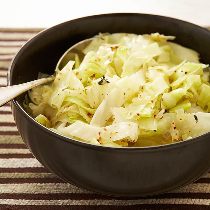 Beer-Braised Cabbage