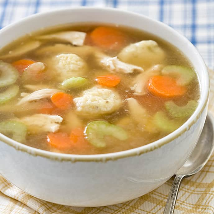 Quick Chicken and Dumpling Soup