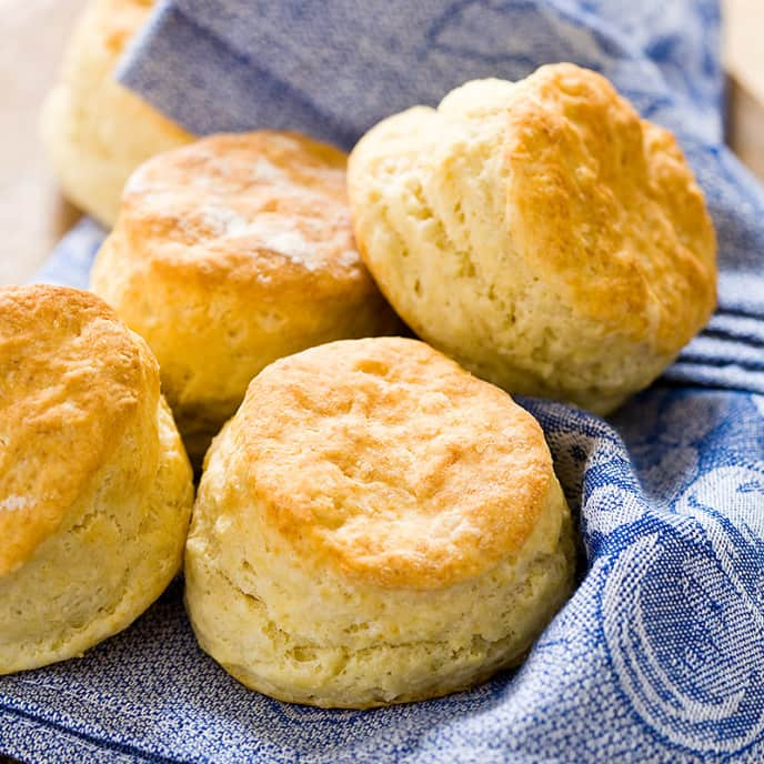 Reduced-Fat Buttermilk Biscuits | Cook&amp;#39;s Country Recipe