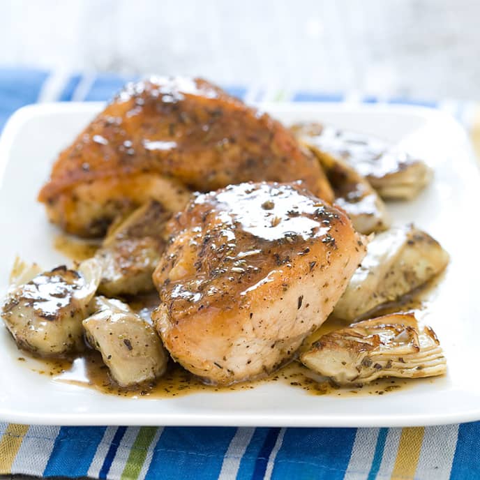 French Country Chicken with Herbs and Honey