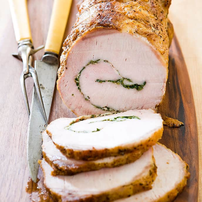 Grilled Rosemary Pork Loin