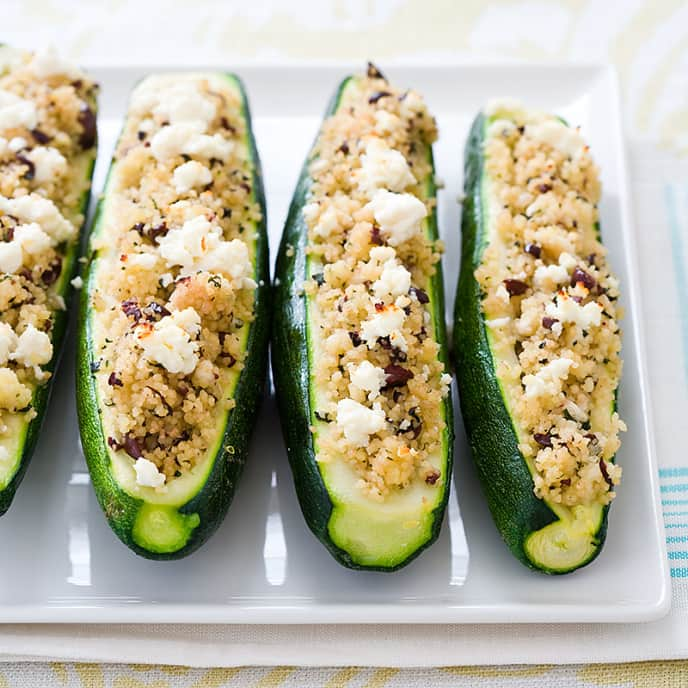 Easy Stuffed Zucchini