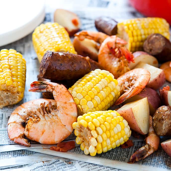 South Carolina Shrimp Boil