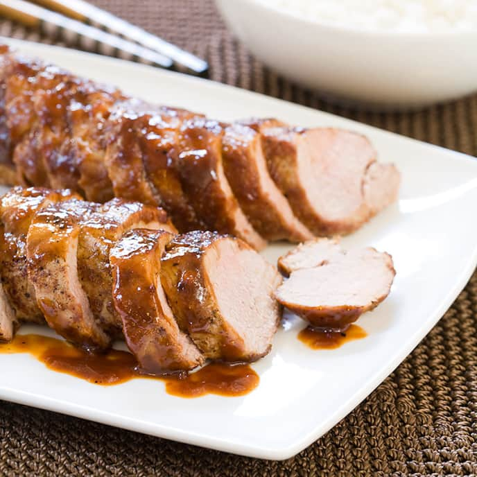 Skillet Pork Tenderloin with Hoisin Glaze