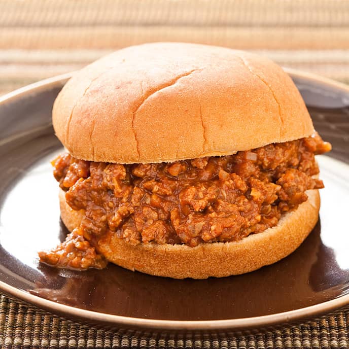 Reduced-Fat Sloppy Joes