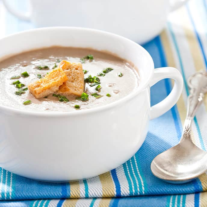 Quicker Creamy Mushroom Soup