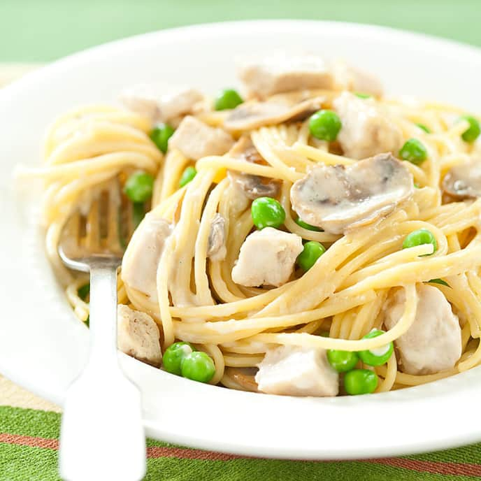 Turkey Tetrazzini Pasta