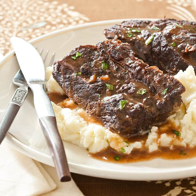 Slow-Cooker Red Wine-Braised Short Ribs