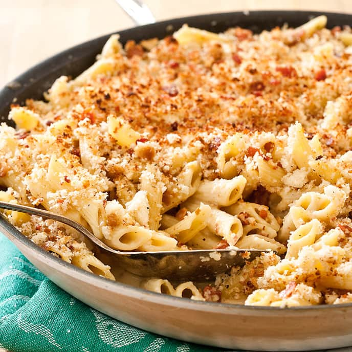 Skillet Carbonara Casserole