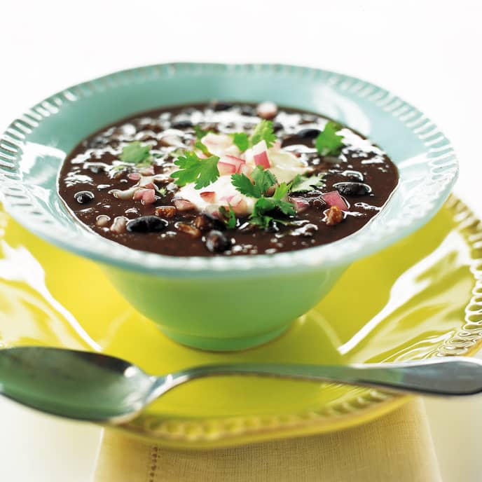 Slow Cooker Black Bean Soup