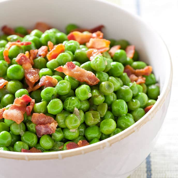 Bacony Peas