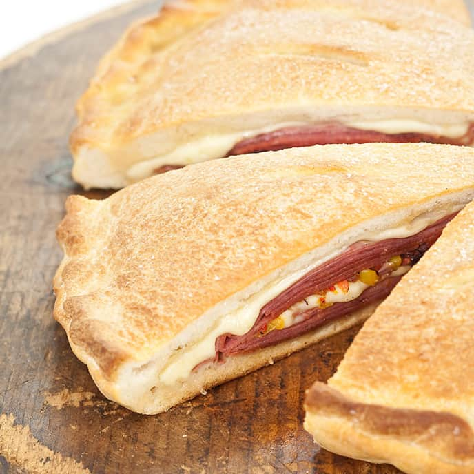 Muffuletta Calzone