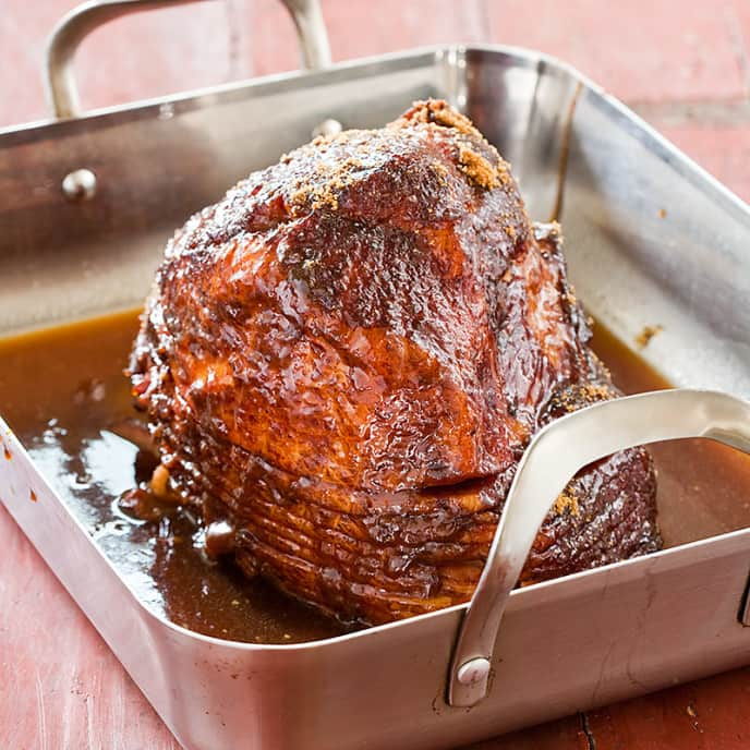 Maple-Glazed Ham