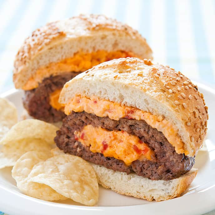 Pimento Cheeseburgers