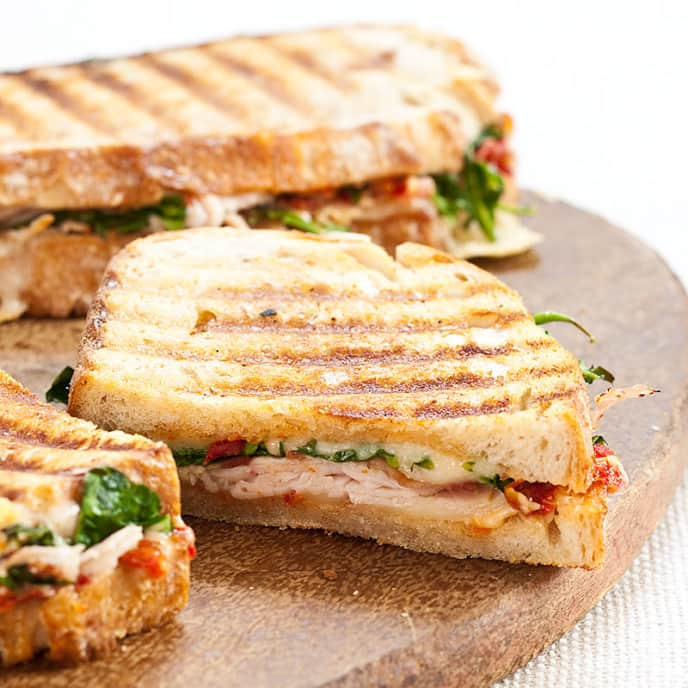 Smoked Turkey Club Panini