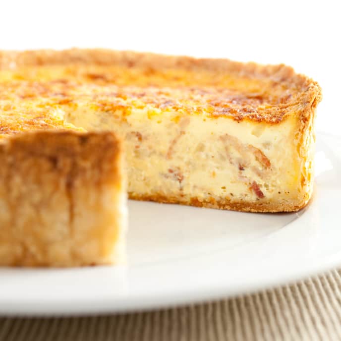 DeepDish Quiche Lorraine Cook's Illustrated