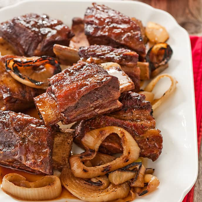 Grill-Braised Short Ribs