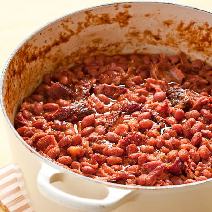 Meaty Baked Beans